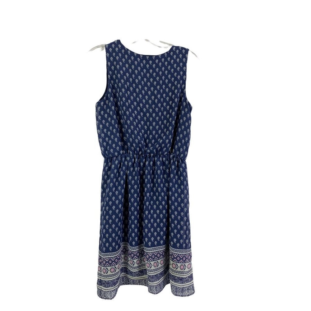 Pink Rose Women's Sleeveless Dress - Picture 2 of 6